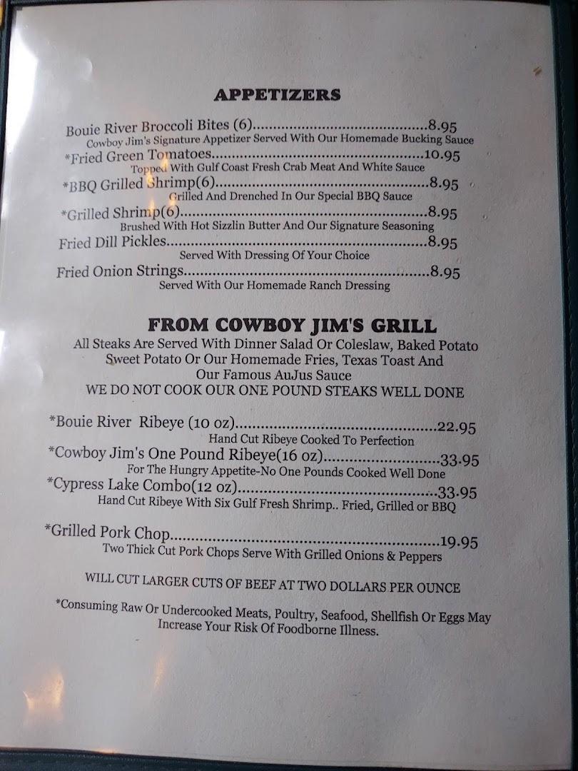 Cowboy Jim's Riverside Restaurant